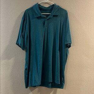 George Men's Teal Polo Shirt XXL